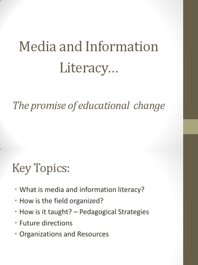 Grade 12 Media Literacy Poster Guide | PDF | Information Literacy ...