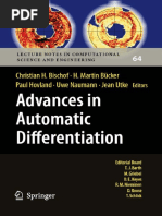 Bischof Et Al - Advances in Automatic Differenti