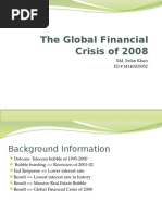 The Global Financial Crisis of 2008