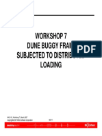 Workshop 7 Dune Buggy Frame Subjected To Distributed Loading