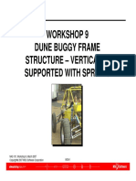 Workshop 9 Dune Buggy Frame Structure - Vertically Supported With Springs