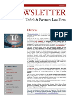 Newsletter T&P - N°34 Eng