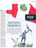 Destino Heroico - Bicentenario del nacimiento del coronel Francisco Bolognesi.