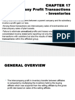 Intercompany Profit Transactions - Inventories: Transactions Within The Affiliated Group