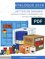 Catalogue Transport Marchandises Dangereuses PDF