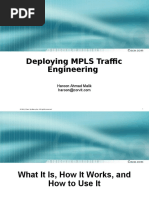 Deploying MPLS Traffic Engineering