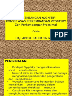 Konsep Asas  Perkembangan Vygotsky