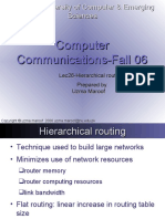 Lec Hierarchical Routing