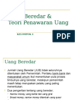 4-Uang Beredar-Teori Penawaran Uang