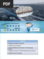 Innovation in The Shipping Industry