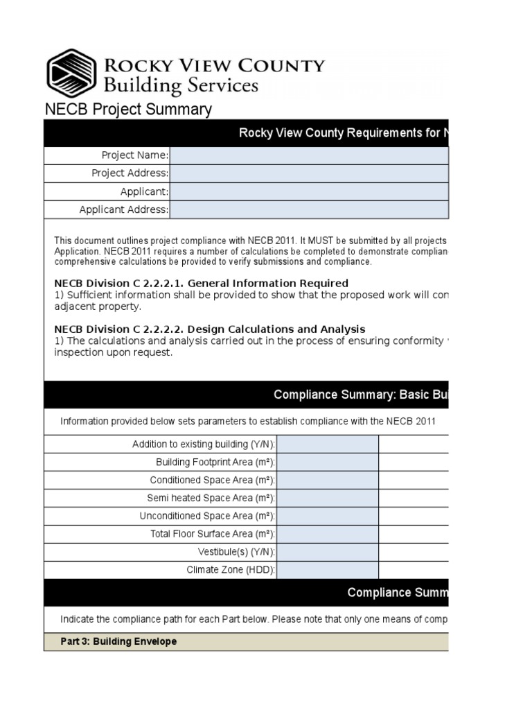 NECB 2011 Compliance Overview | PDF | Hvac | Building