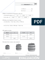 Evaluacion 8 Matematicas PDF