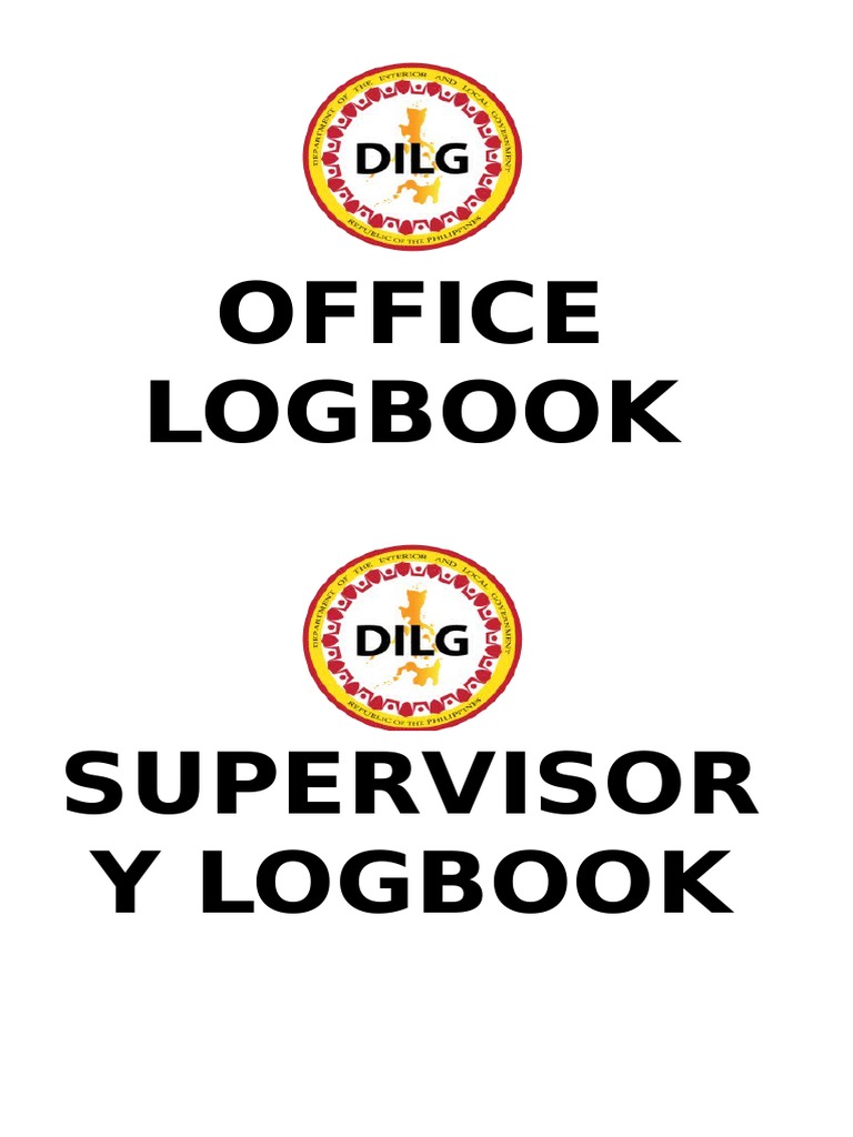 Three Logbooks for Tracking Activity in an Office Environment