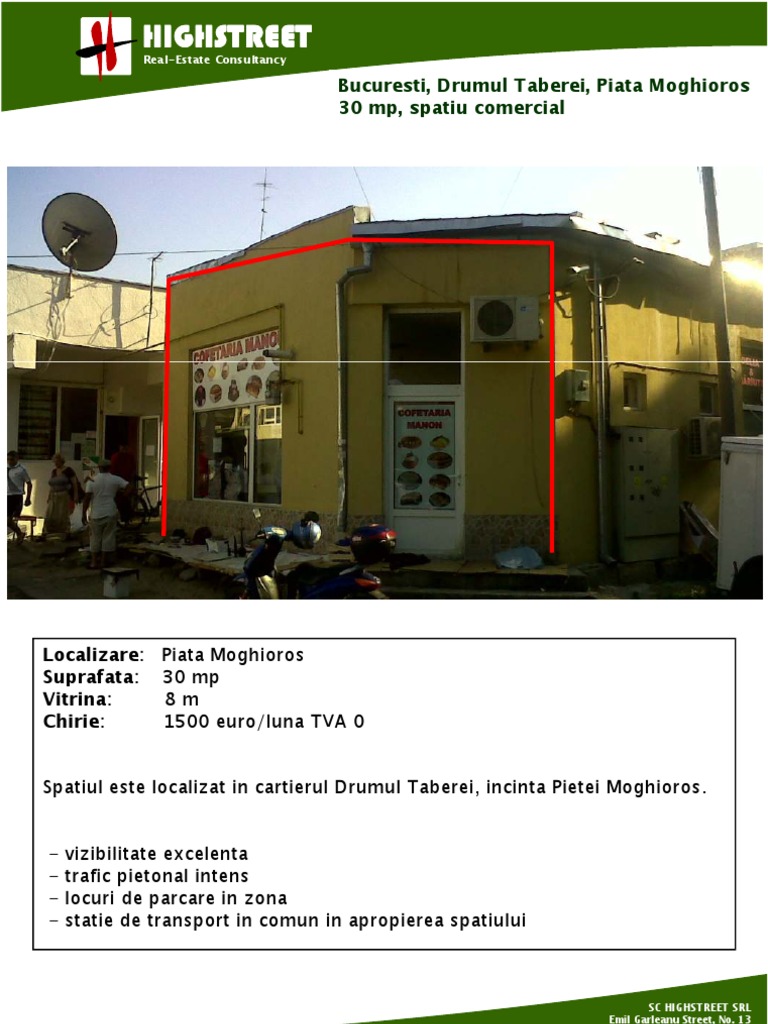 Bucuresti Drumul Taberei, Piata Moghioros 30 MP PDF