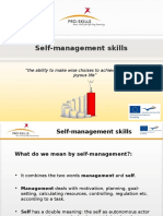 Presentation Self-Management Skills