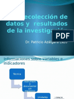 2. Recolección Datos y Resultados