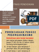 ADMINISTRASI PENDIDIKAN