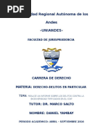 Delitos Contra La Biodiversidad