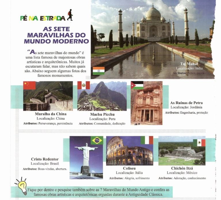 Sete Maravilhas do Mundo Moderno | PDF
