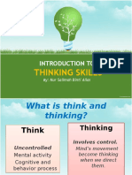 Introduction ToThinking Skills
