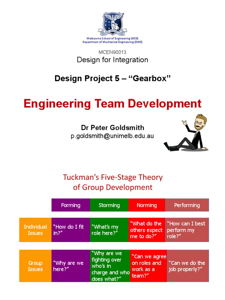 Team Dynamics in Mechanical Design Projects | PDF | Team Building ...