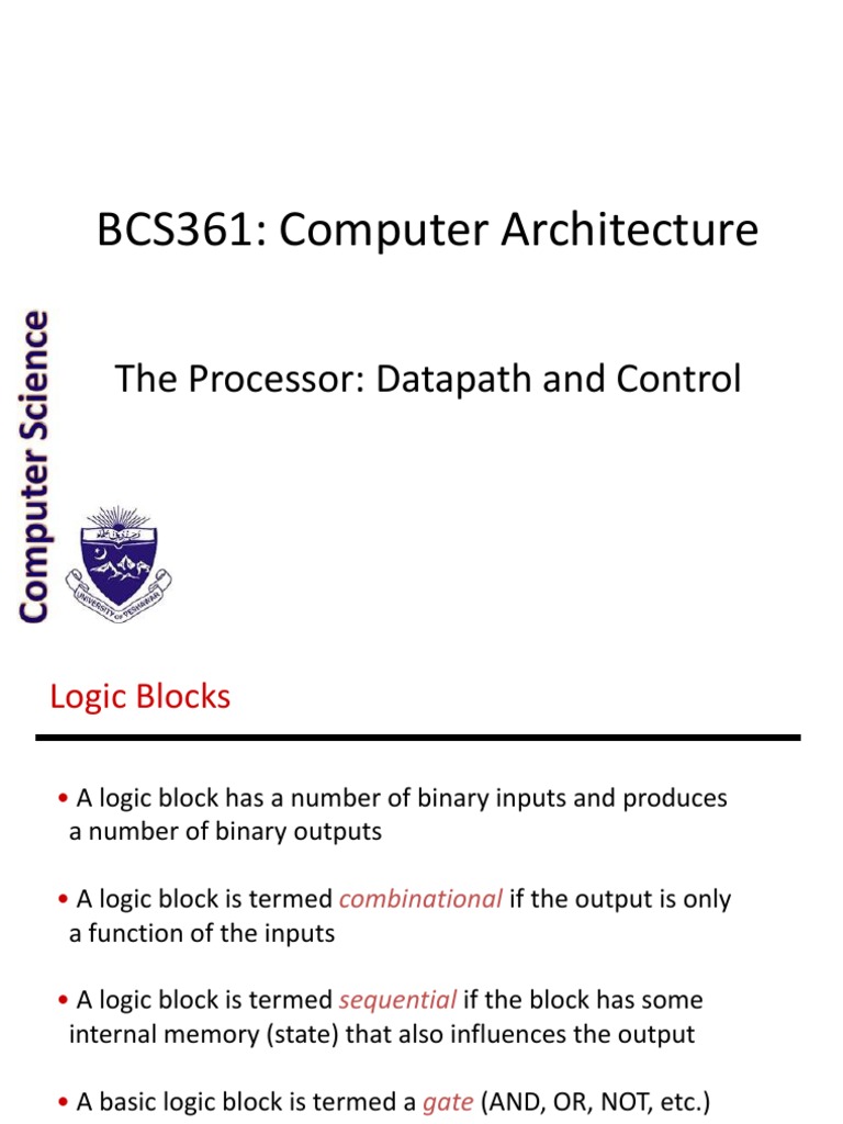 Logic Blocks and Boolean Algebra Basics | PDF | Parallel Computing ...
