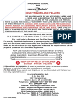 Applicator Manual - Phostoxin & Pellets