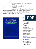 Social Work in Health Care: Loi/wshc20