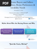 Recent Home Buyers and Sellers