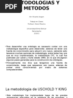 Metodologias y Metodos