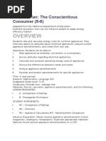Energy Measurements Appliances Carbon Count Web Site