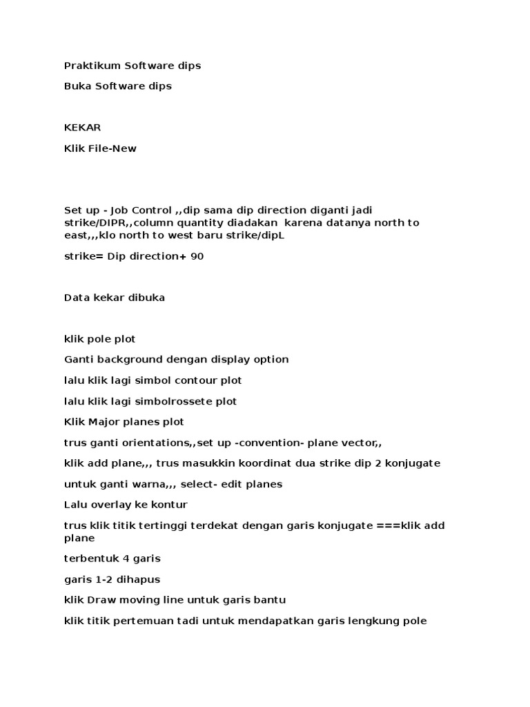 Praktikum Software Dips | PDF