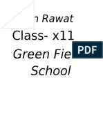 Arjun Rawat: Class-X11