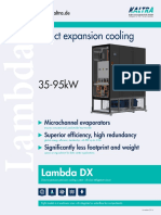 Direct Expansion Precision Cooling System With Dual Refrigerant Circuit