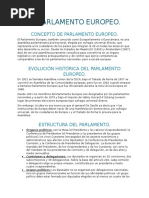 El Parlamento Europeo