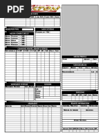 Interactive Mekton Mek Sheet