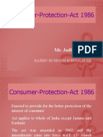 Consumer Protection Act 1986 (ArunDJ) 1