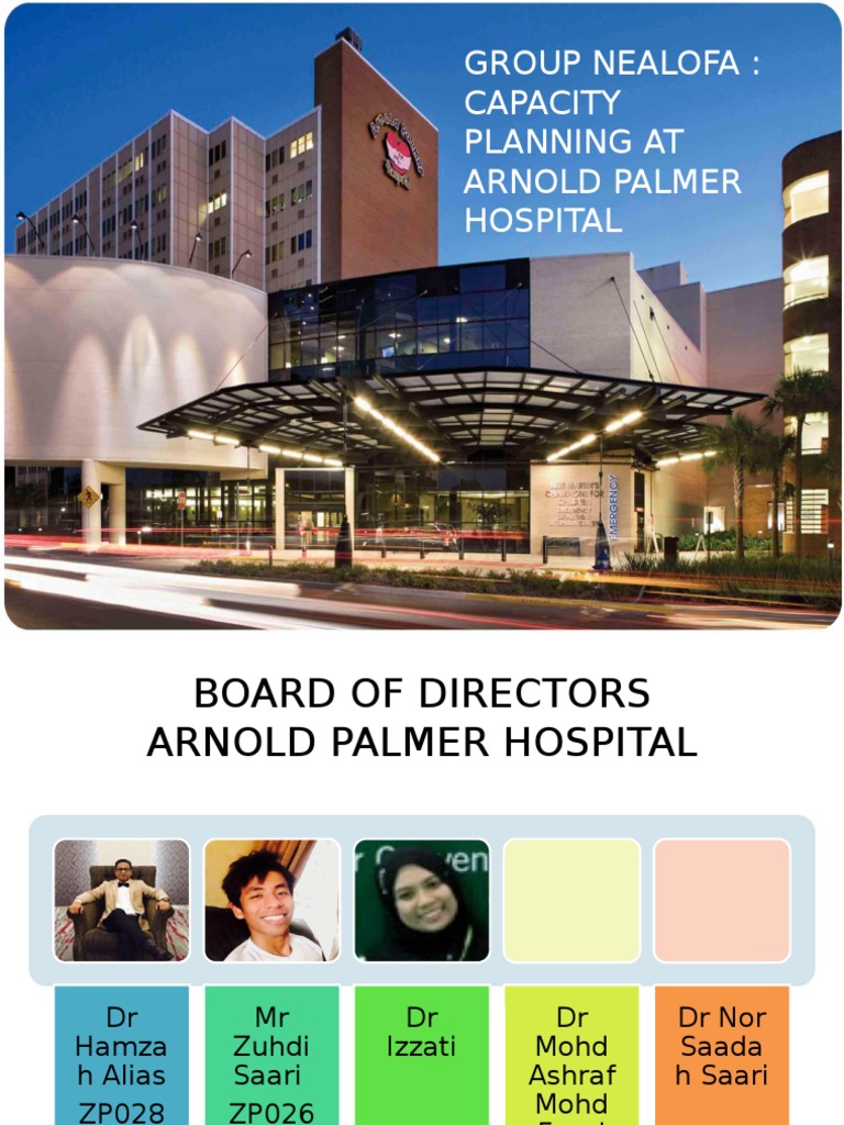 Arnold Palmer Forecasting Hospital