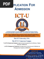 ICT U Application Form 1