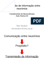 Aula 4 Transmissa o de Informac a o Entre Neuro Nios Slides