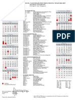 SILLIMAN UNIVERSITY SCHOOL CALENDAR 2016-2017