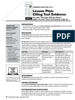 Two Days With No Phone Citing Text Evidence Assessment