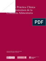 Guía de Práctica Clínica Trastornos de La Conducta Alimentaria PDF