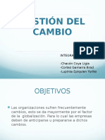 Gestion Del Cambio