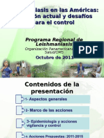 LEISHMANIASIS Presentacion Puntos Focales Oct 20