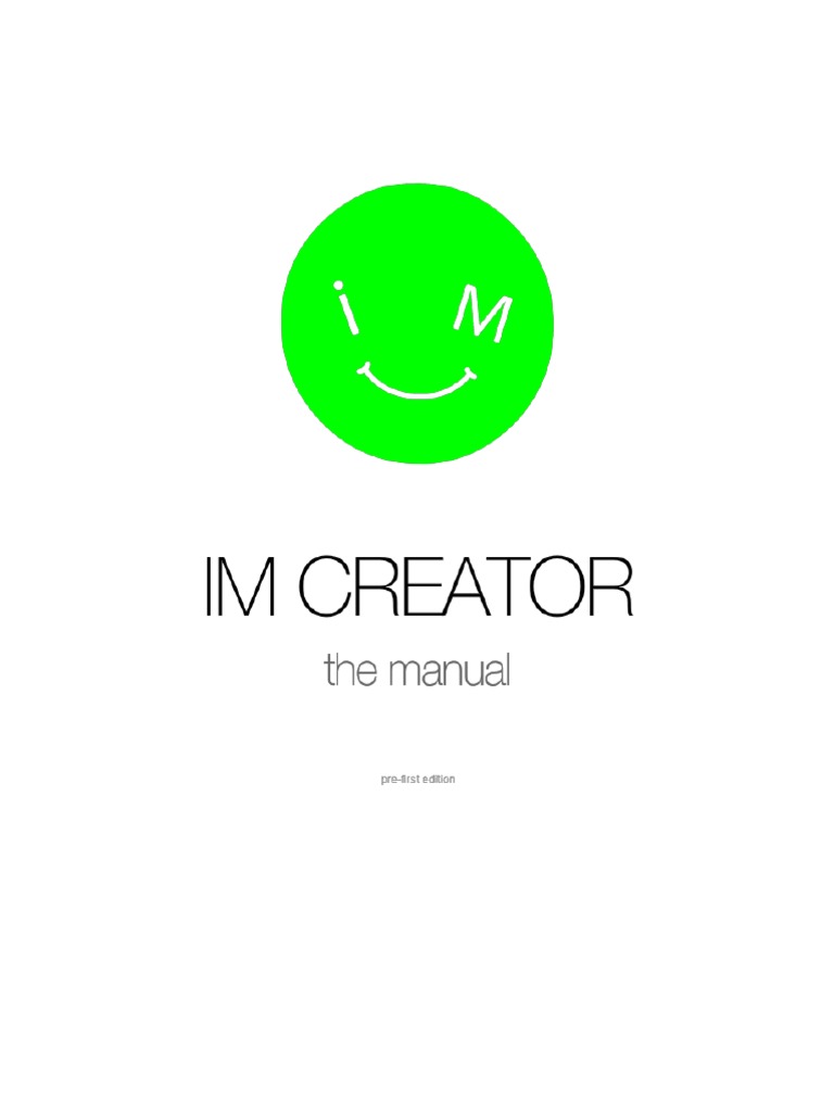 Imcreator Manual PDF | PDF | Button (Computing) | Websites