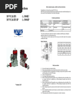 Operating Instructions: Mvvs 26 Ifs .: 3094IU Mvvs 26 Ifs SP .: 3094SP