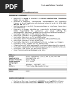 Resume Sample 6