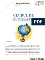 Clubul de Geografie