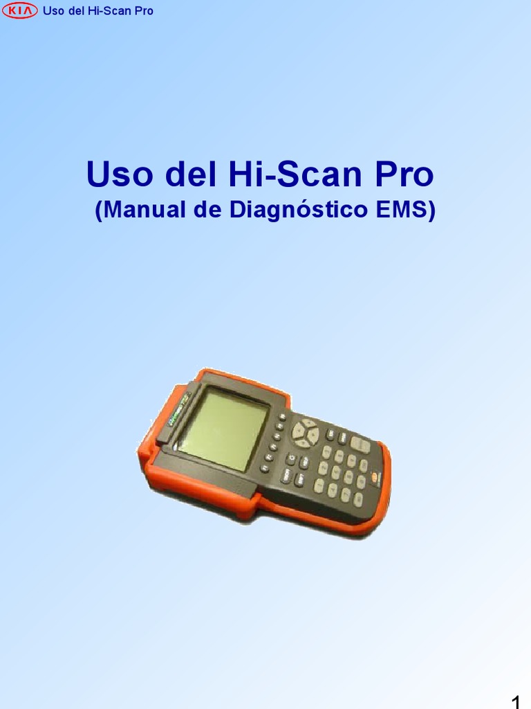 Uso Hi Scan Pro | PDF | Sensor | Medición
